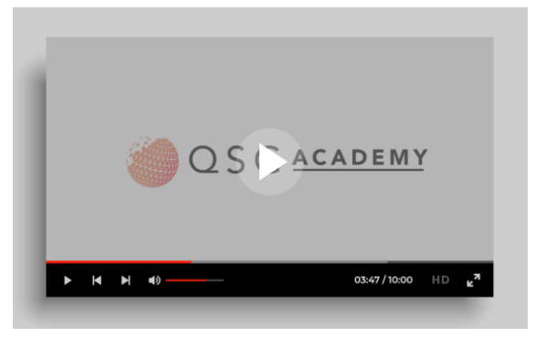QSG Academy Master Course