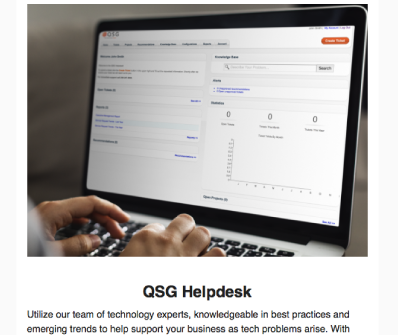 QSG Helpdesk